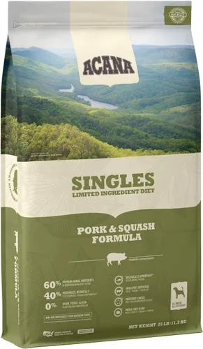 Vista 11 de Comida seca para perro con ingredientes limitados, alta en proteína, nutrición completa, salud digestiva de Acana Singles