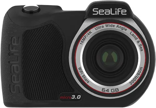 Vista 6 de SeaLife Micro 3.0 64GB, 16mp, cámara submarina 4K para fotografía submarina y video con lente gran angular; fácil instalación, transferencia