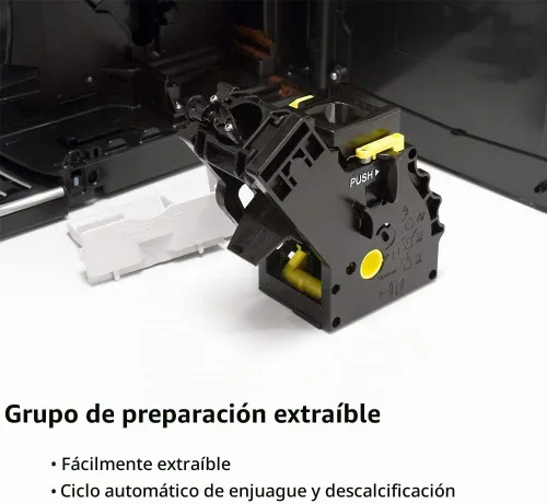 Vista 6 de Gaggia Velasca - Máquina de café expreso, 54 onzas, color negro