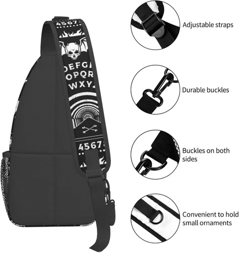 Vista 4 de Mochila vintage de elefante, unisex, bolsa cruzada en el pecho, bolsa de hombro para mujeres y hombres, senderismo y viajes