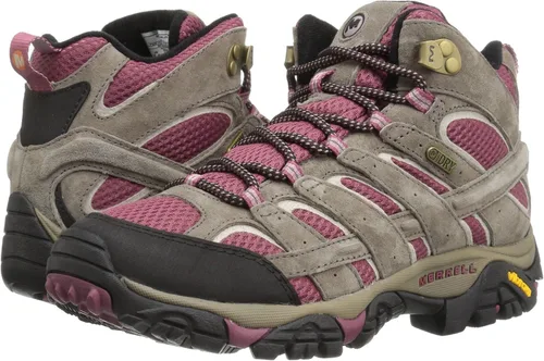 Vista 7 de Merrell - Botas de senderismo impermeables para mujer Moab 2 Mid