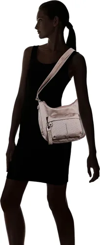 Vista 6 de Mandarina Duck Mujer HoboMochila MD20 CrossoverSauce, Gris topo26