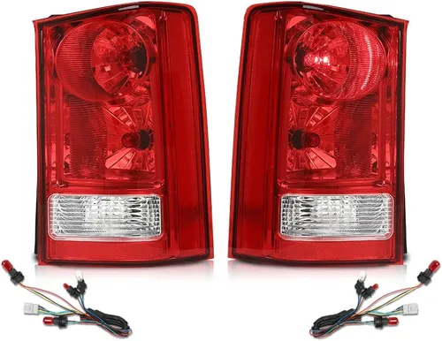 Vista 12 de PIT66 Luces Traseras, Compatible con Ford F150 2009 2010 2011 2012 2013 2014 Pickup SVT, Lente Negro, Acabado Cromado, Juego de Lámparas Traseras 1
