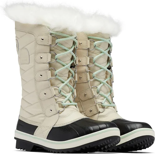 Vista 2 de SOREL Tofino II - Botas de invierno con aislamiento impermeable y cuello de piel sintética para mujer