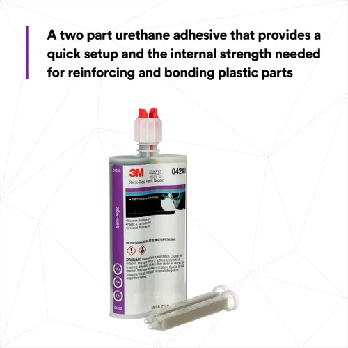 Vista 4 de 3M 04240 plástico semirrígido de reparación - 200 ml