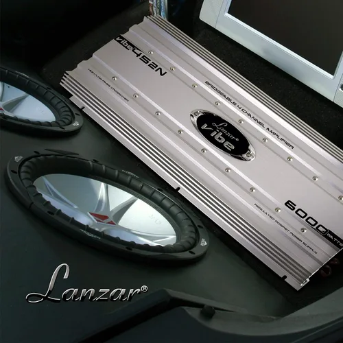 Vista 5 de Lanzar Audio para coche, Amplificador de audio para automóvil, Amplificador estéreo para automóvil, 6,000 vatios, 4 canales, amplificador Mosfet
