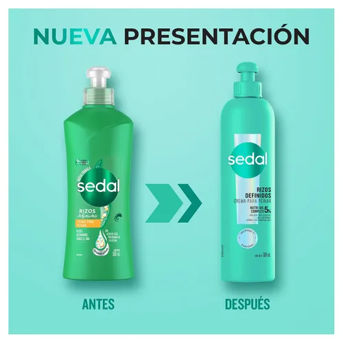 Vista 6 de Sedal Rizos Definidos crema moldeadora 300 ml