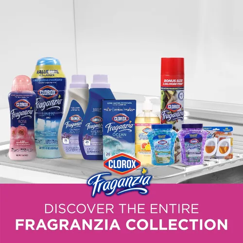 Vista 4 de Clorox Fraganzia - Ambientador en aerosol en aerosol con aroma a ráfaga de cereza, eliminador de olores de larga duración y ambientador
