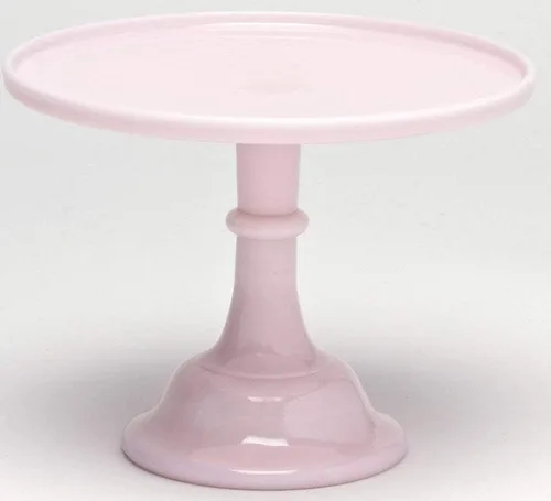 Vista 16 de Bandeja de pastelería para pastelería/soporte para cupcakes, patrón liso y simple, hecho en Estados Unidos, vidrio Mosser USA