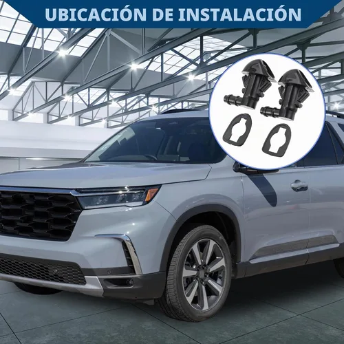 Vista 2 de Boquillas del limpiaparabrisas para Honda Pilot 2009-2015, chorro