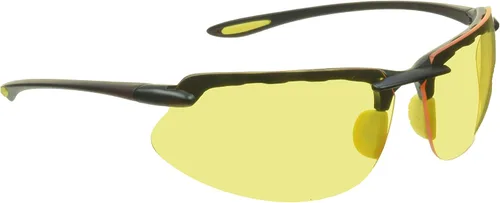 Vista 15 de proSPORT Visión nocturna antideslumbrante lente amarilla gafas de sol conducción hombres mujeres aviador metal plástico Marcos