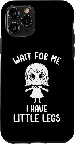Vista 29 de Funny Short Legs Meme Women Wait for Me - I Have Little Legs Case for iPhone 17