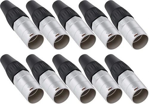 Vista 9 de PENGLIN Acoplador de montaje en panel RJ45, conector de panel RJ45 tipo D, CAT6/5E/CAT5 hembra a hembra, enchufe de paso de red LAN con tapa