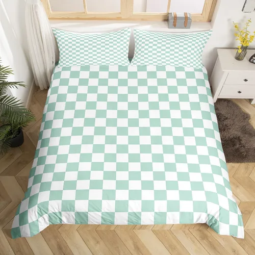 Vista 22 de Manfei Juego de ropa de cama de silueta de ciervo, tamaño individual, funda de edredón con patrón de flechas y cuernos con 1 funda de almohada