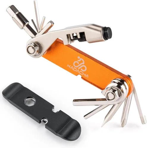 Vista 8 de Herramienta multiherramienta para bicicleta - Herramienta de cadena de bicicleta/Torx/Hex/Destornillador - Kit multiherramienta de bicicleta