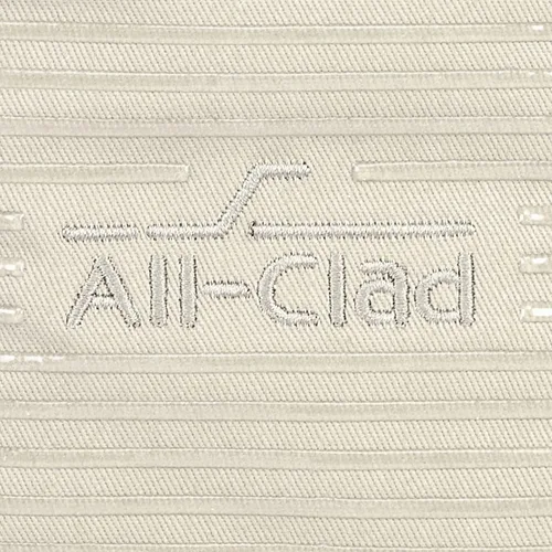 Vista 3 de All-Clad Soporte para ollas y almohadilla caliente: resistente al calor hasta 500 grados, 100% algodón, almohadilla caliente de 10 x 6.25 pulgadas