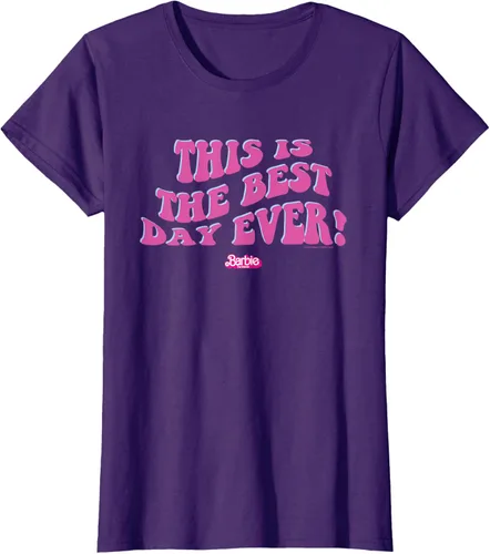 Vista 10 de Barbie Camiseta The Movie - This Is The Best Day Ever!, Negro