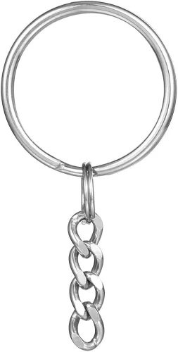 Vista 3 de Regalo de cumpleaños para el día de la madre joyería para el padre madre colgante llavero etiqueta de perro llavero