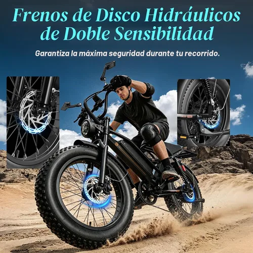 Vista 6 de Jasion YR20Pro Electric Bike,3000W Peak,Max 90 Miles & 38MPH,5 Riding Modes Set-2 Blanco