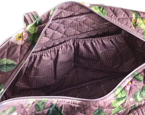 Vista 4 de Maison d' Hermine Bolsa de viaje acolchada de 100% algodón, bolsa de fin de semana, equipaje de fin de semana, bolsa de gimnasio para hombres