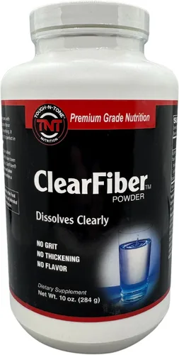 Vista 8 de TOUGH-N-TONE ClearFiber Polvo – Fibra soluble con SunFiber® PHGG – Sin sabor, inodoro, no espesante – Apoya la salud digestiva y cardíaca