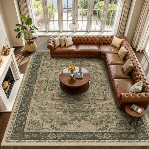 Vista 29 de Alfombras de pasillo beige 2x6