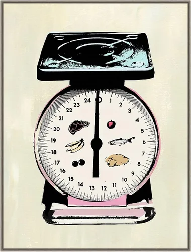 Vista 7 de Amanti Art Lienzo enmarcado para pared, 24 x 18 pulgadas, aparato de cocina retro II por Annie Warren, lienzo enmarcado para pared, obras de arte