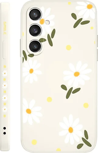 Vista 19 de LEECG Funda para Galaxy S23 FE, diseño creativo de impresión lateral de astronauta para Samsung S23 FE 5G, funda protectora resistente de silicona