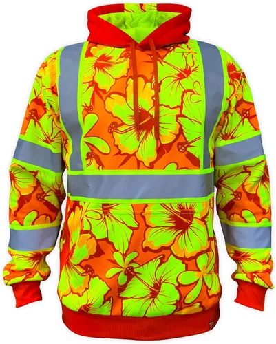 Vista 11 de SafetyShirtz SS360 ANSI Clase 3 Tipo R Sudaderas con Capucha Gráfica