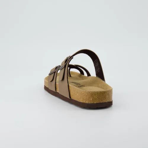 Vista 5 de CUSHIONAIRE Sandalias para mujer Luna con plantilla de corcho y +Confort