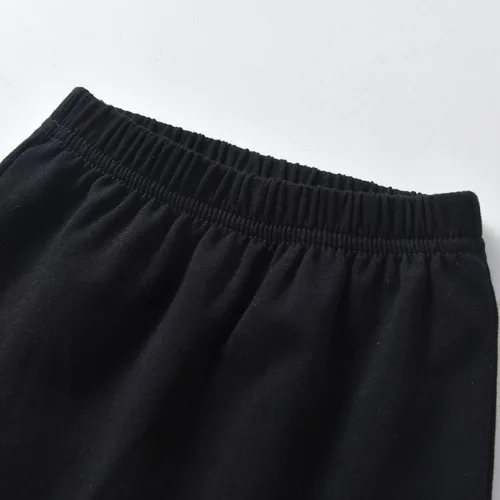 Vista 6 de Conjunto de ropa de manga larga con capucha y pantalones para bebés y niños pequeños