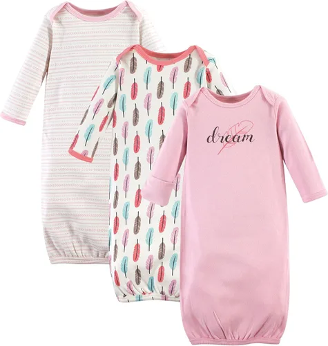 Vista 46 de Touched by Nature - Camisones unisex de algodón orgánico para bebé