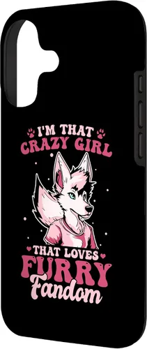 Vista 2 de Cosplay Crazy - Furries Fursona Furry Fandom Case for iPhone 17