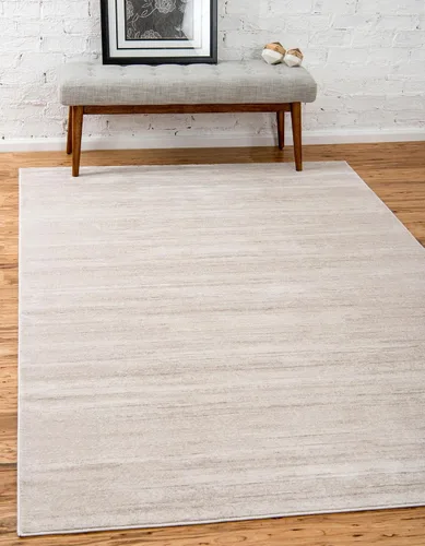 Vista 29 de Unique Loom Uptown Collection - Alfombra Madison Avenue (8 x 10 pies, rectangular, marrón y marfil)