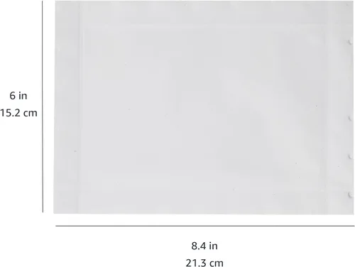 Vista 4 de Amazon Basics Hojas de afilar y lubricantes para trituradora de papel - Paquete de 12