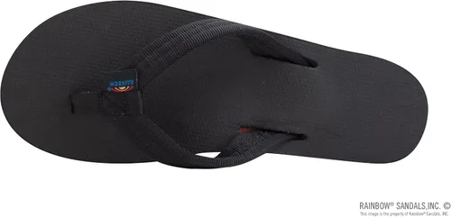 Vista 3 de Rainbow Sandals Caucho clásico de una sola capa para mujer con correa de nailon rellena de EVA