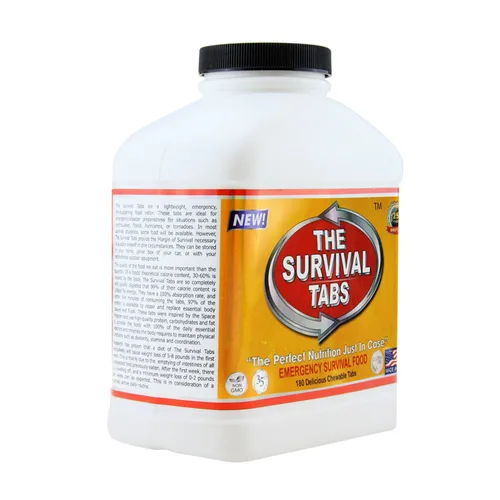 Vista 3 de Survival Tabs – Suministro de alimentos de emergencia – Tabulaciones