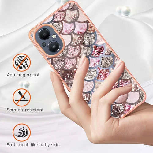 Vista 1218 de Funda compatible con Nothing Phone 1, compatible con Nothing Phone One A063 para teléfono móvil TPU funda FLP