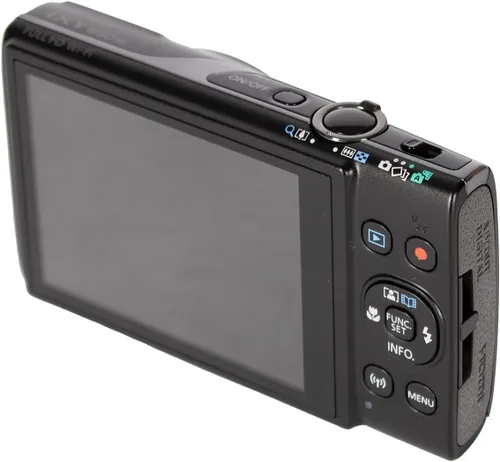 Vista 5 de Canon IXY 650 HS M - Cámara digital compacta color negro, zoom óptico de 12x, apto para viajes, punto y disparo, paquete con tarjeta de 64 GB, bolsa