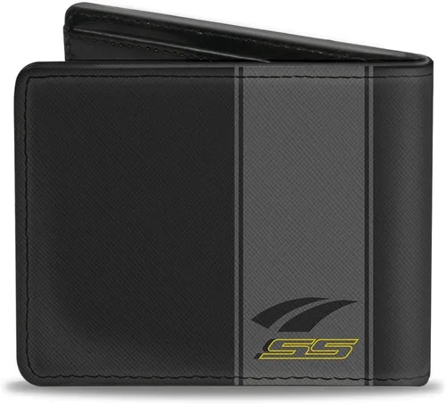 Vista 2 de Buckle-Down Billetera de PU Bifold CMP 06 Camaro SS NegroGris, Multicolor, 4.0" x 3.5", Varios colores, Buckle-down Cartera Pu Bifold - Cmp 06