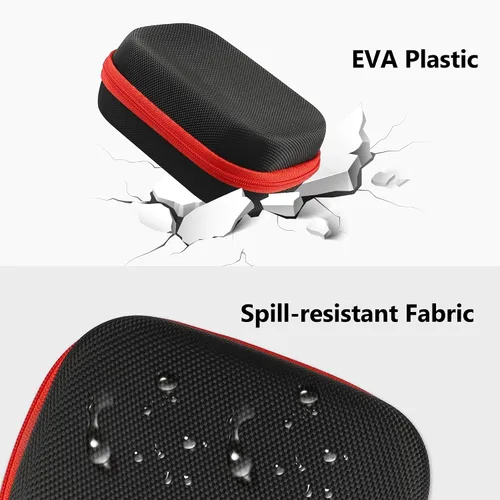 Vista 5 de Funda compatible con JBL Go 4 y JBL Go 3 / JBL Go 3 Eco altavoz Bluetooth ultraportátil, funda protectora impermeable y a prueba de polvo