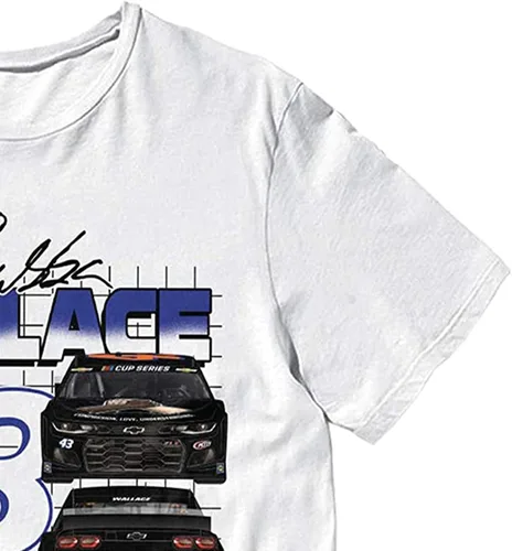 Vista 6 de NASCAR Camisa vintage Daytona 500 - Camiseta gráfica vintage de carreras de autos de carreras para hombre