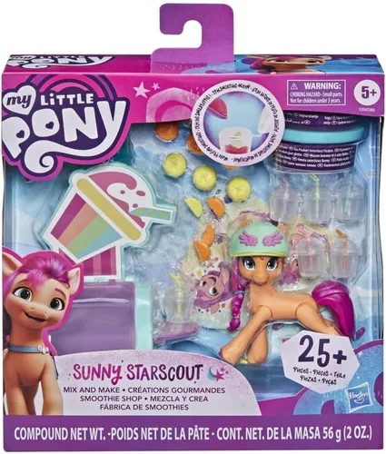 Vista 2 de Mi pequeño pony (My Little Pony): Juguete de Mi pequeño pony (de la película Mi pequeño pony: nueva generación) para recrear escenas de la película