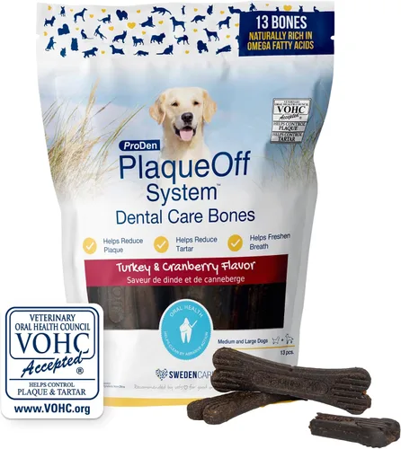 Vista 10 de ProDen - Mini huesos dentales para perros, mantequilla de maní y plátano