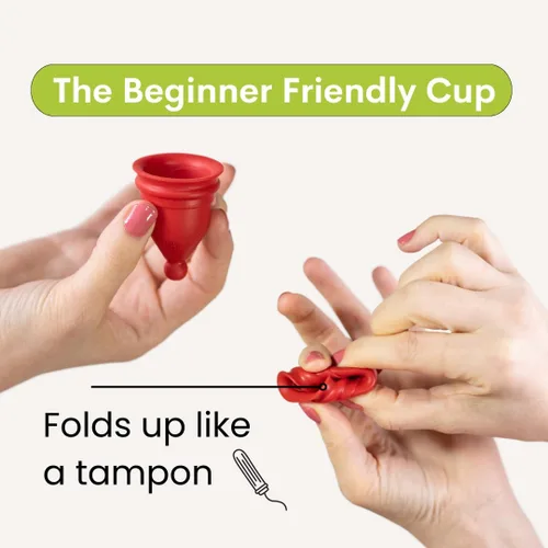 Vista 7 de Bfree - Taza menstrual reutilizable, sin fugas, tampón ecológico, producto alternativo de higiene femenina para adolescentes y mujeres