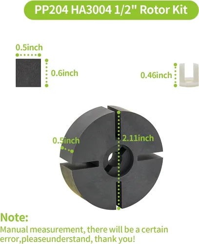 Vista 2 de Nuevo reemplazo PP204, HA3004 Kit de rotor de 1,27 cm para Desa, Reddy, Master Heater #70-022-0100