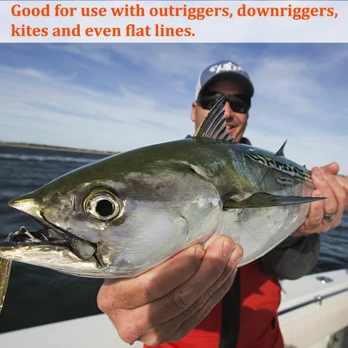 Vista 6 de Clips de liberación Outrigger Downrigger Clips para Trolling