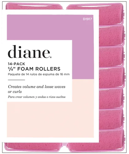 Vista 9 de Diane Rodillos de espuma, rosa, 3/4", 12 unidades (paquete de 1)