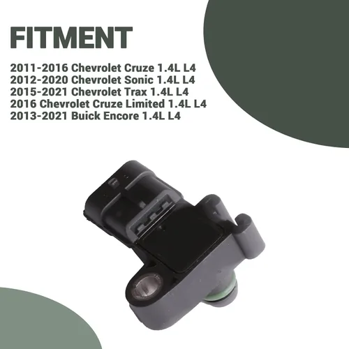 Vista 2 de MITZONE Sensor MAP de presión de aire absoluta del colector compatible con Chevy Cruze Sonic Trax Cruze Limited Buick Encore 2011-2021 1.4L 6.2L V8