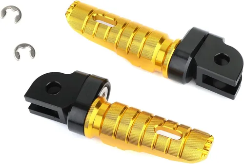 Vista 9 de Bruce & Shark Reposapiés Delantero Piernas para YAMAHA FZ-07 FZ-09 FJ-09 FZ-10 XSR 700 900 FZ8 Negro